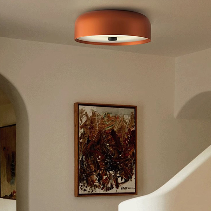 Retro Ceiling Light – Minimalist LED Flush Mount