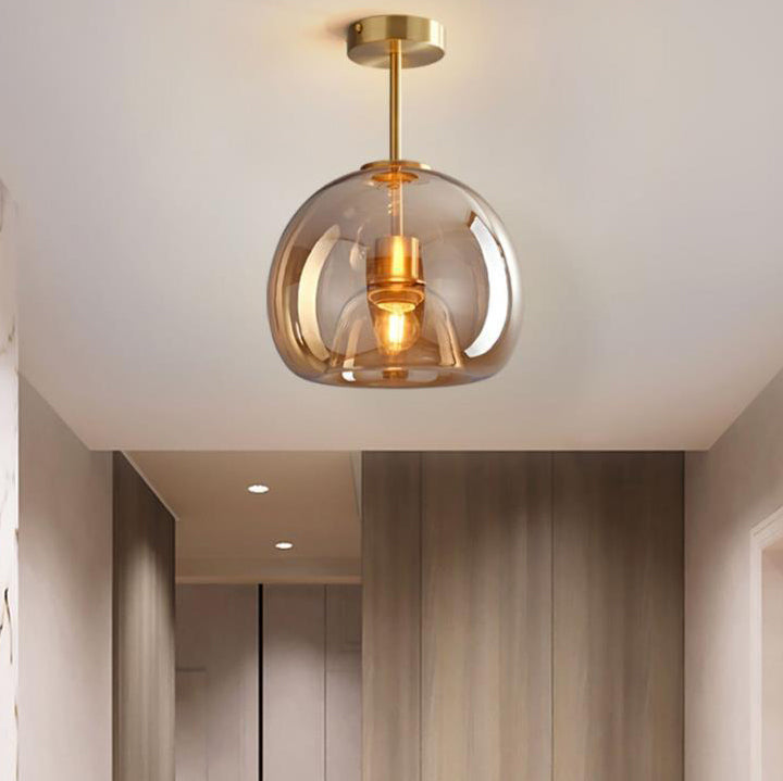 Glass Ball Ceiling Light – Nordic Semi-Flush Mount