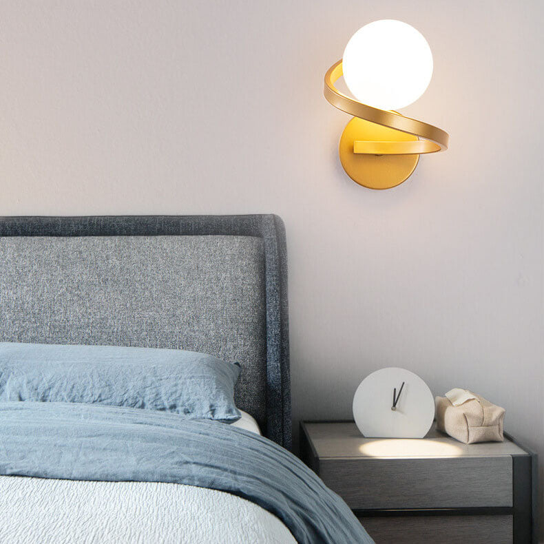 Dual Globe LED Wall Light – Modern Metal Sconce
