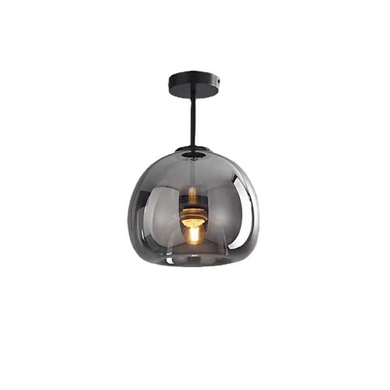 Glass Ball Ceiling Light – Nordic Semi-Flush Mount