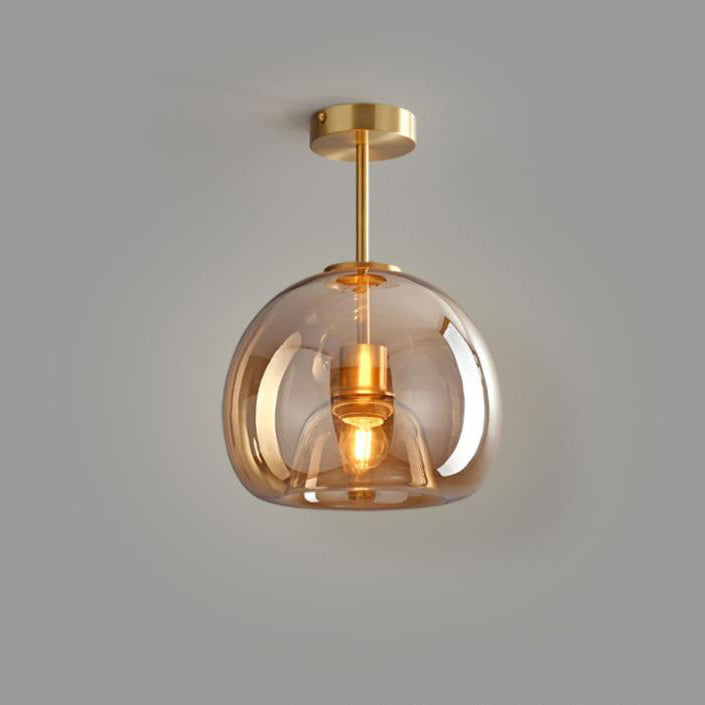 Glass Ball Ceiling Light – Nordic Semi-Flush Mount
