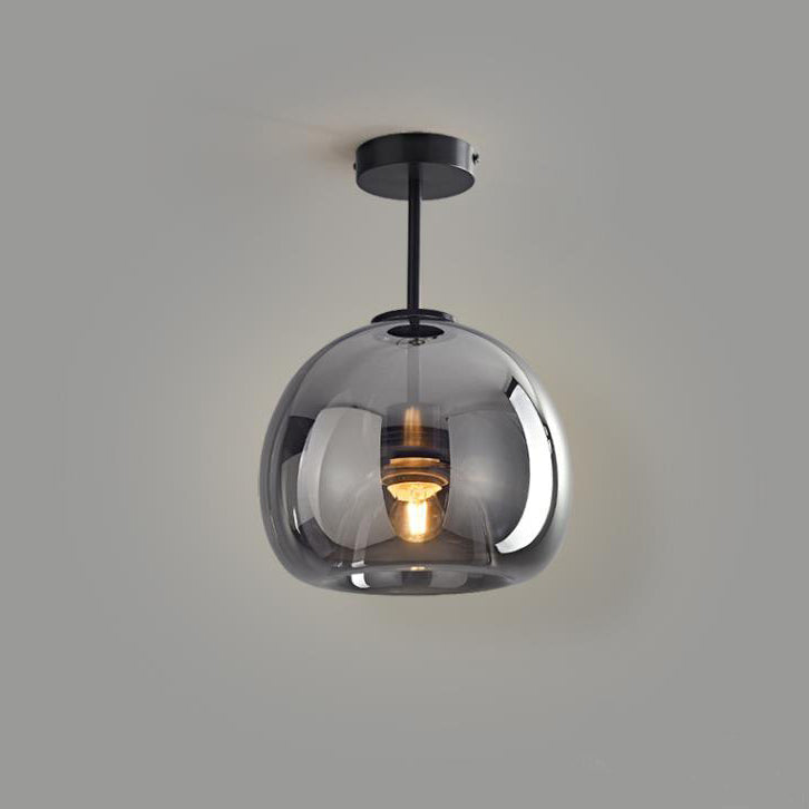 Glass Ball Ceiling Light – Nordic Semi-Flush Mount