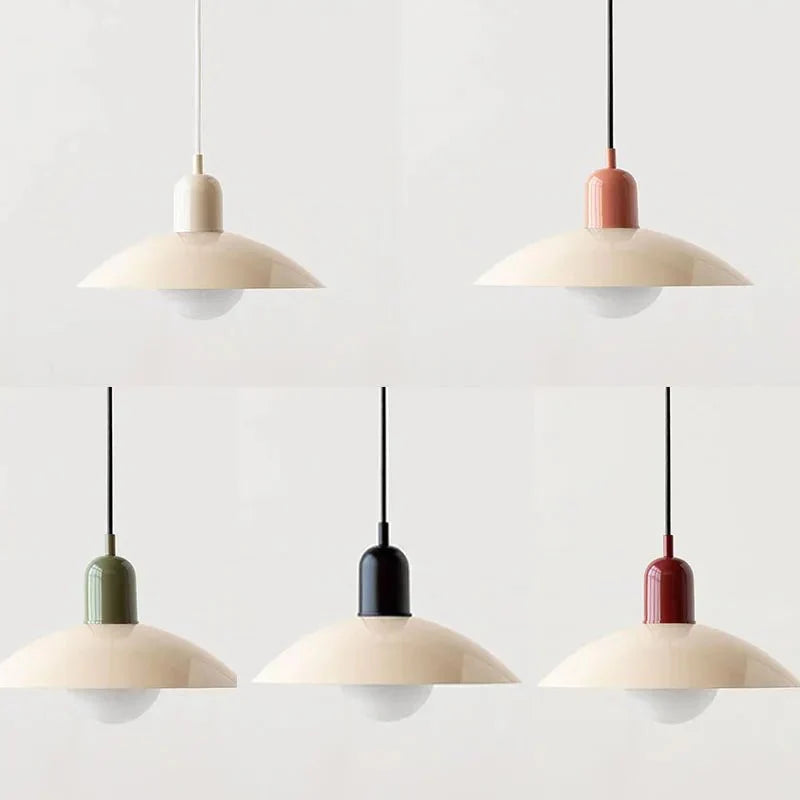Macaron Pendant Light – Colourful Bauhaus Ceiling Lamp