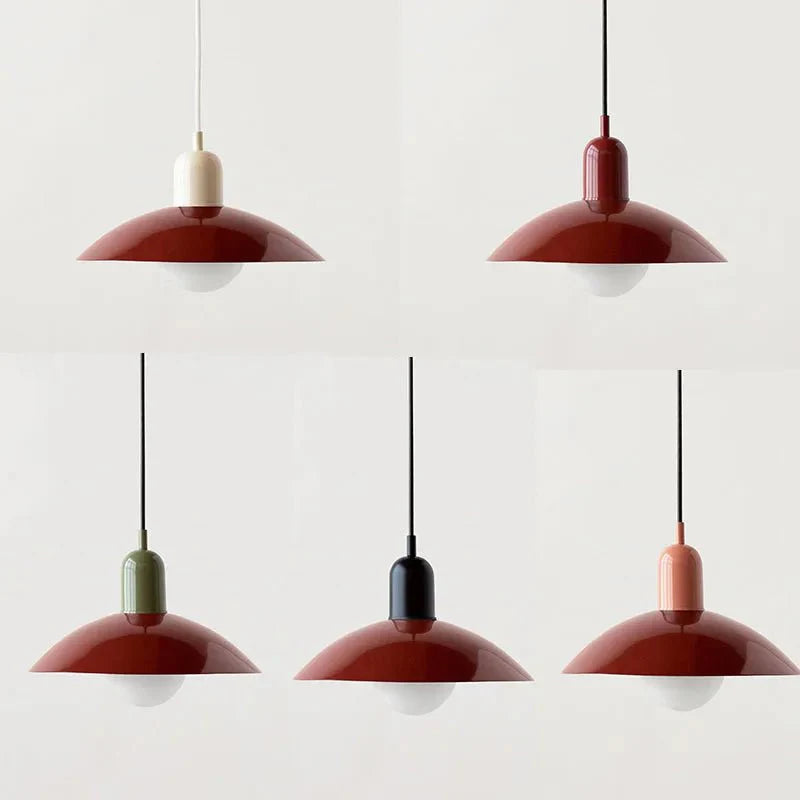 Macaron Pendant Light – Colourful Bauhaus Ceiling Lamp