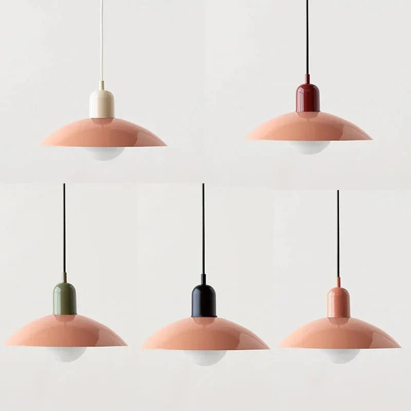 Macaron Pendant Light – Colourful Bauhaus Ceiling Lamp