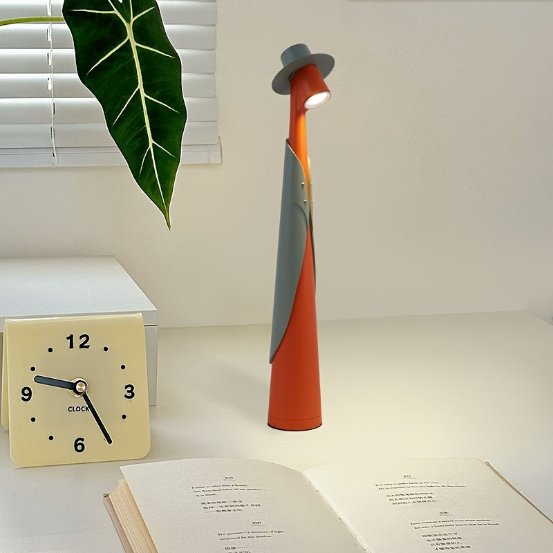 Hat Desk Lamp – Rechargeable Touch LED Light
