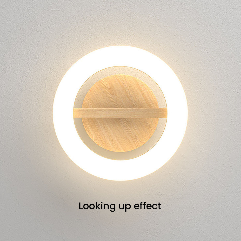 LED Ceiling Light – Round Acrylic Flush Mount for Hallways