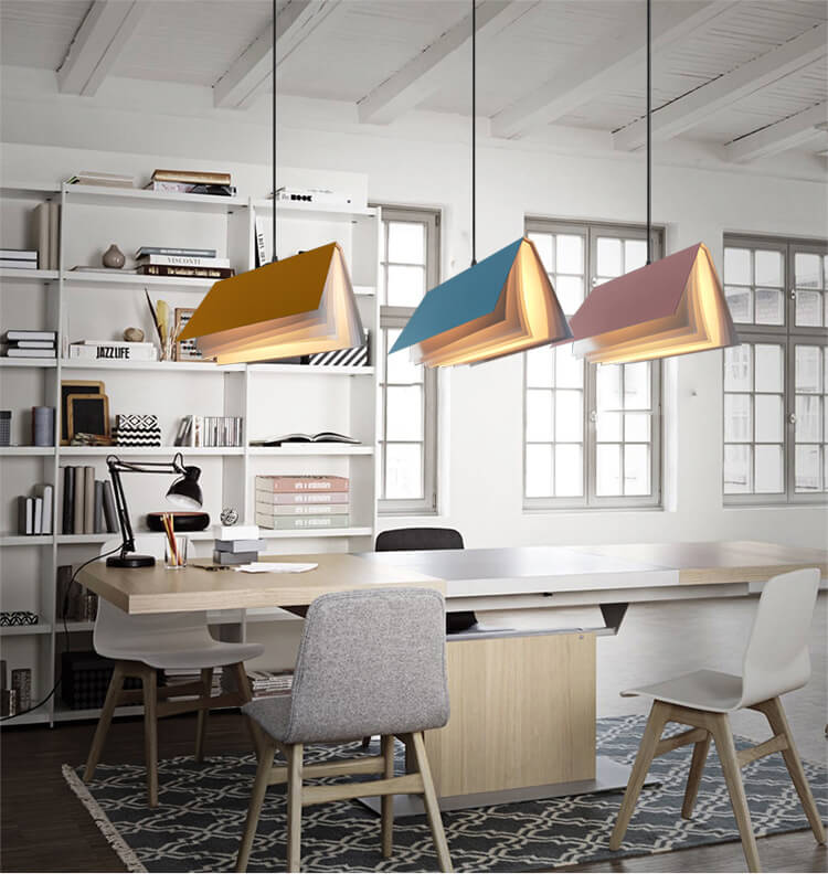 Book Pendant Light – Novelty Ceiling Lamp