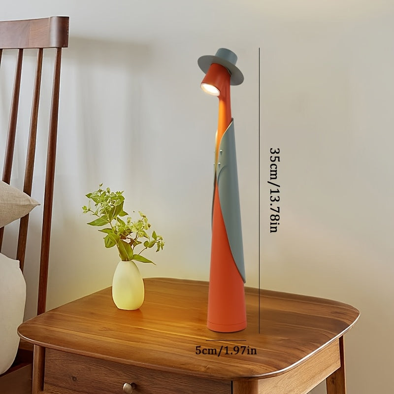 Hat Desk Lamp – Rechargeable Touch LED Light
