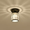 Crystal Ceiling Light – Semi-Flush Mount Foyer Fixture