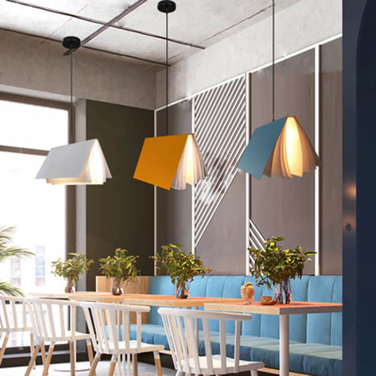 Book Pendant Light – Novelty Ceiling Lamp