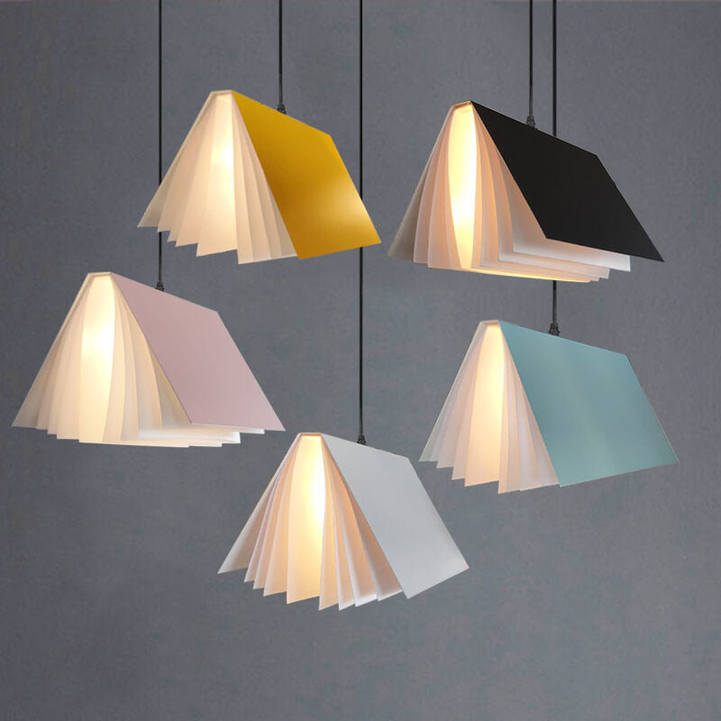 Book Pendant Light – Novelty Ceiling Lamp