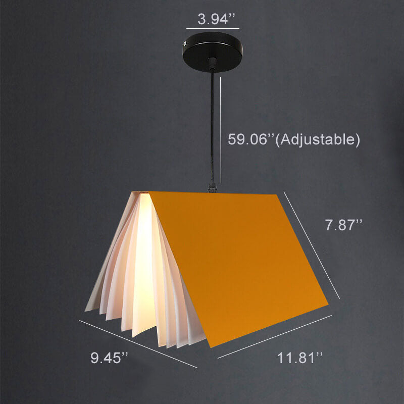 Book Pendant Light – Novelty Ceiling Lamp
