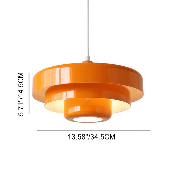 Multi-Layered Pendant Lamp – Nordic Retro Hanging Light
