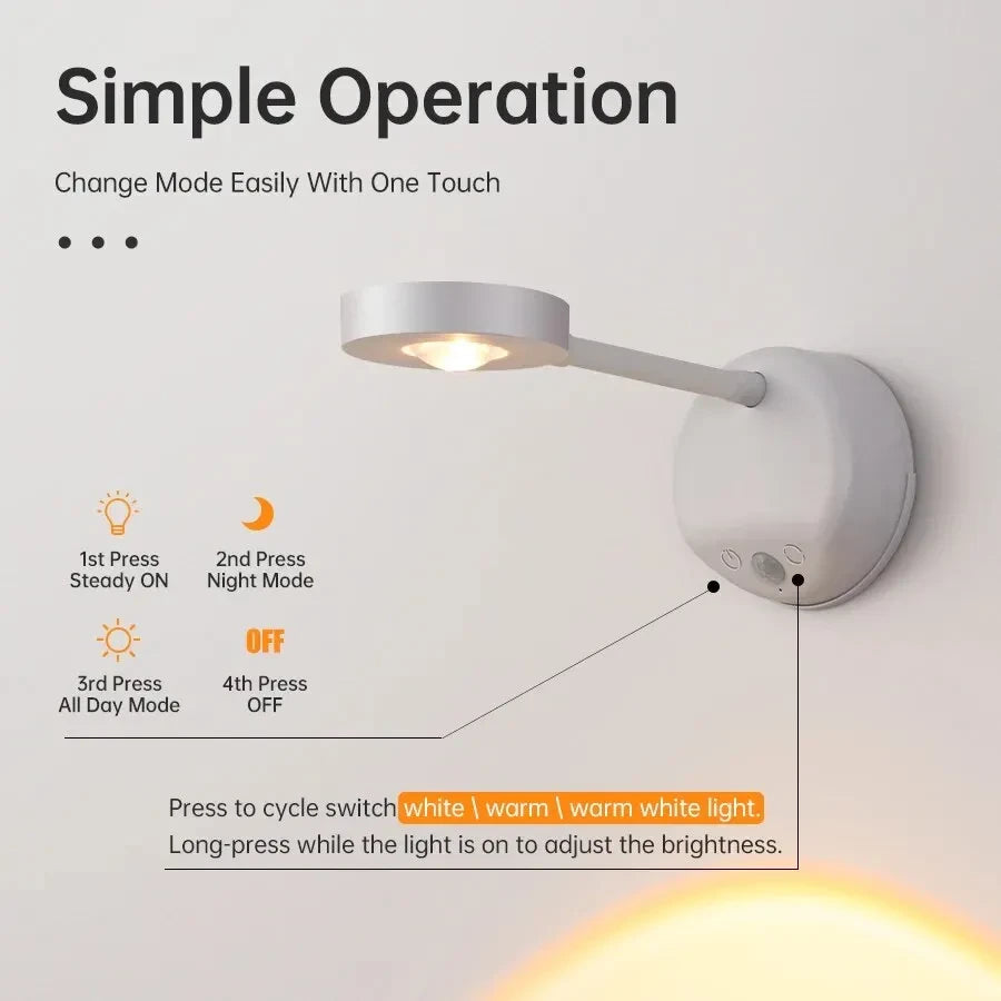 Wireless LED Sensor Light