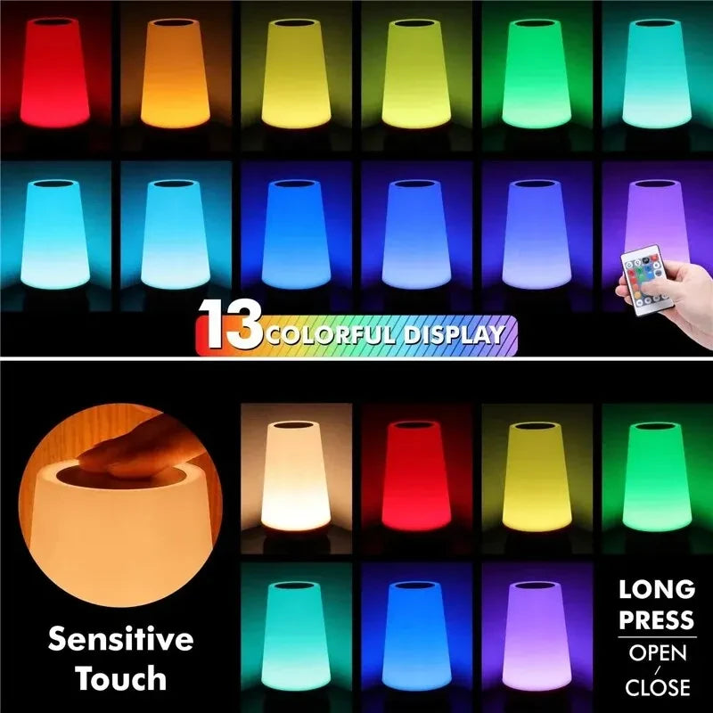 13 Color Changing Night lamp