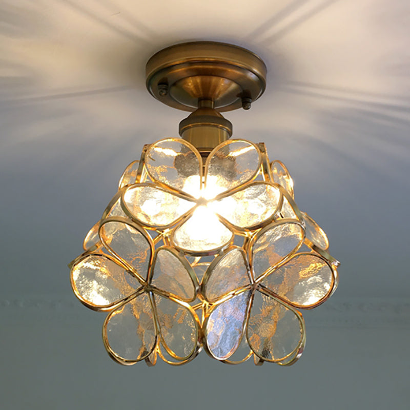 Flower Ceiling Light – Colourful Retro Flush Mount