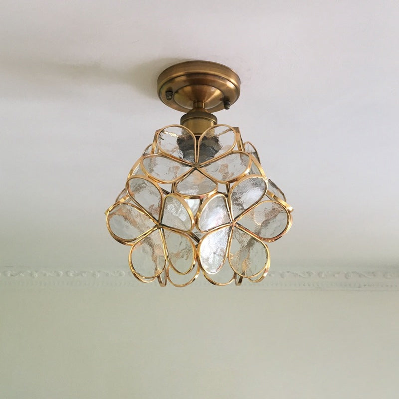Flower Ceiling Light – Colourful Retro Flush Mount