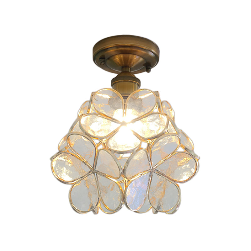 Flower Ceiling Light – Colourful Retro Flush Mount