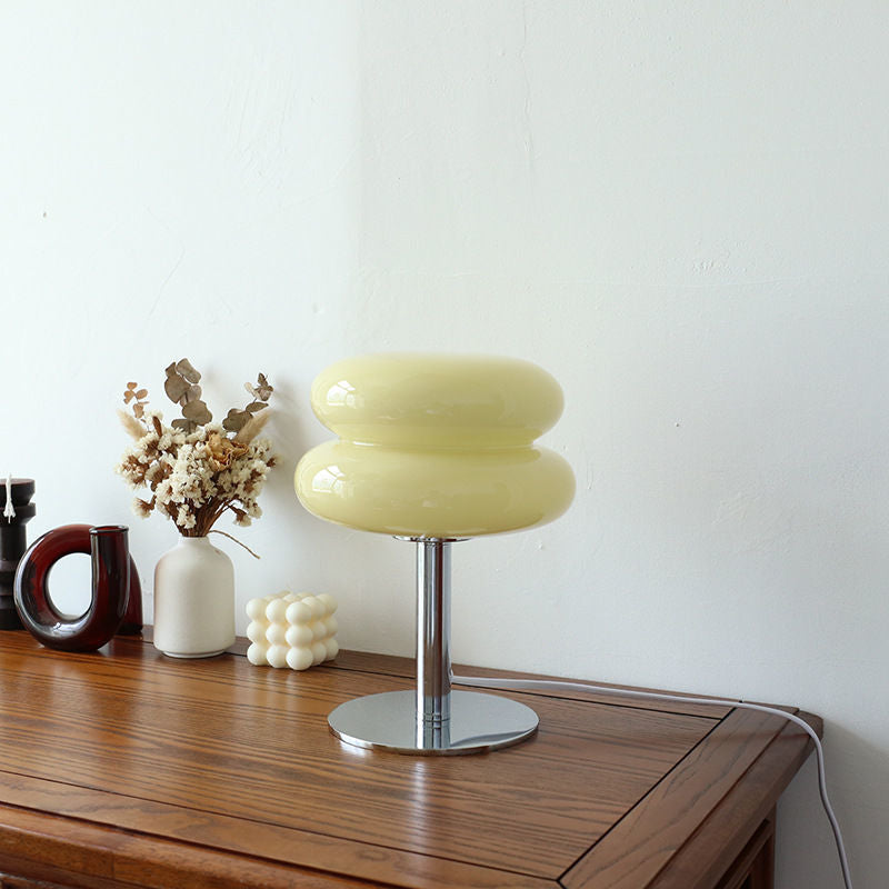 Glass Table Lamp – Italian Retro Accent Light