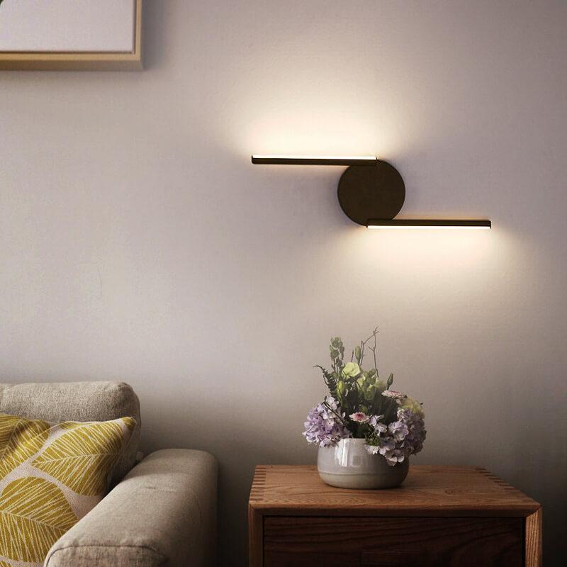 Curved LED Wall Light – Minimalist Arc Sconce