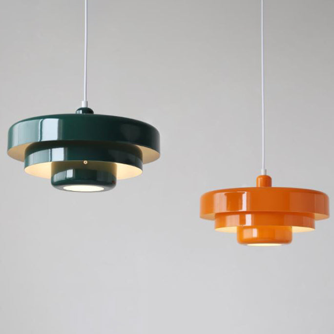 Multi-Layered Pendant Lamp – Nordic Retro Hanging Light