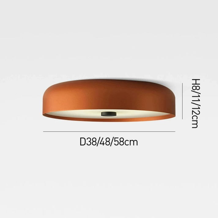 Retro Ceiling Light – Minimalist LED Flush Mount