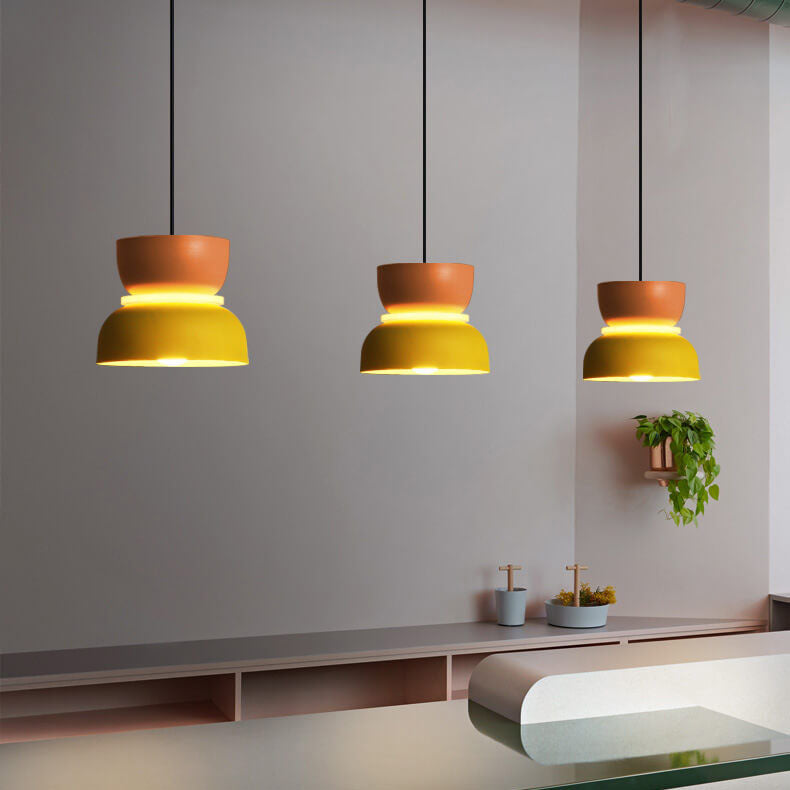 Macaron Pendant Light – Colourful Nordic Hanging Lamp