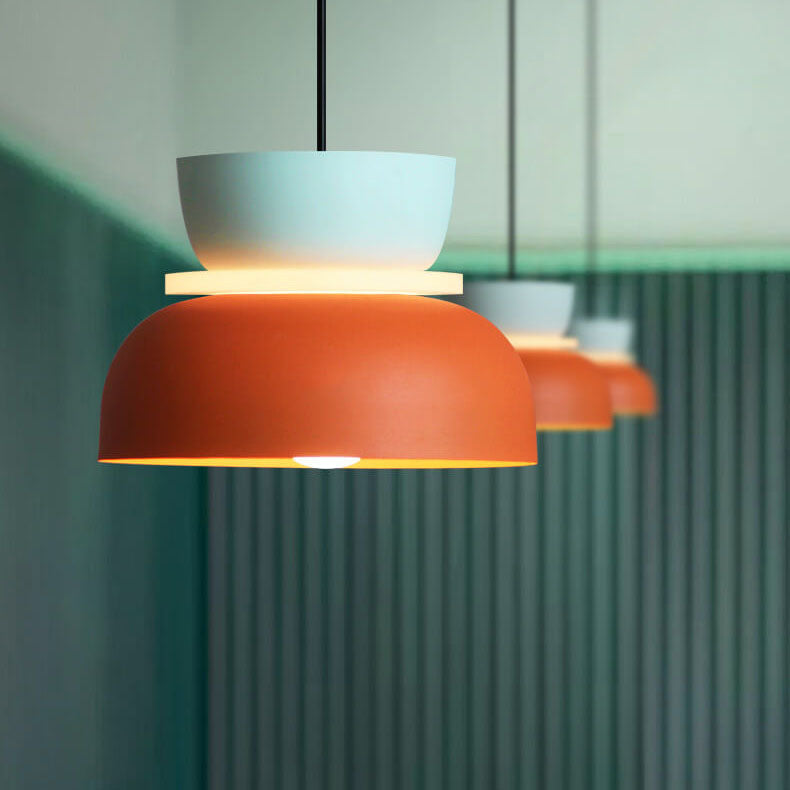 Macaron Pendant Light – Colourful Nordic Hanging Lamp