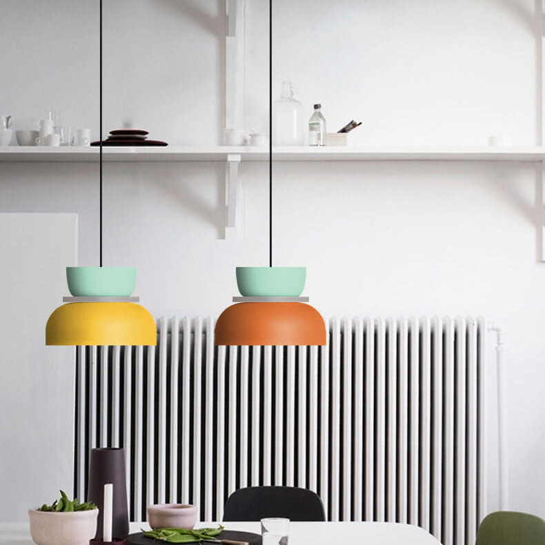Macaron Pendant Light – Colourful Nordic Hanging Lamp