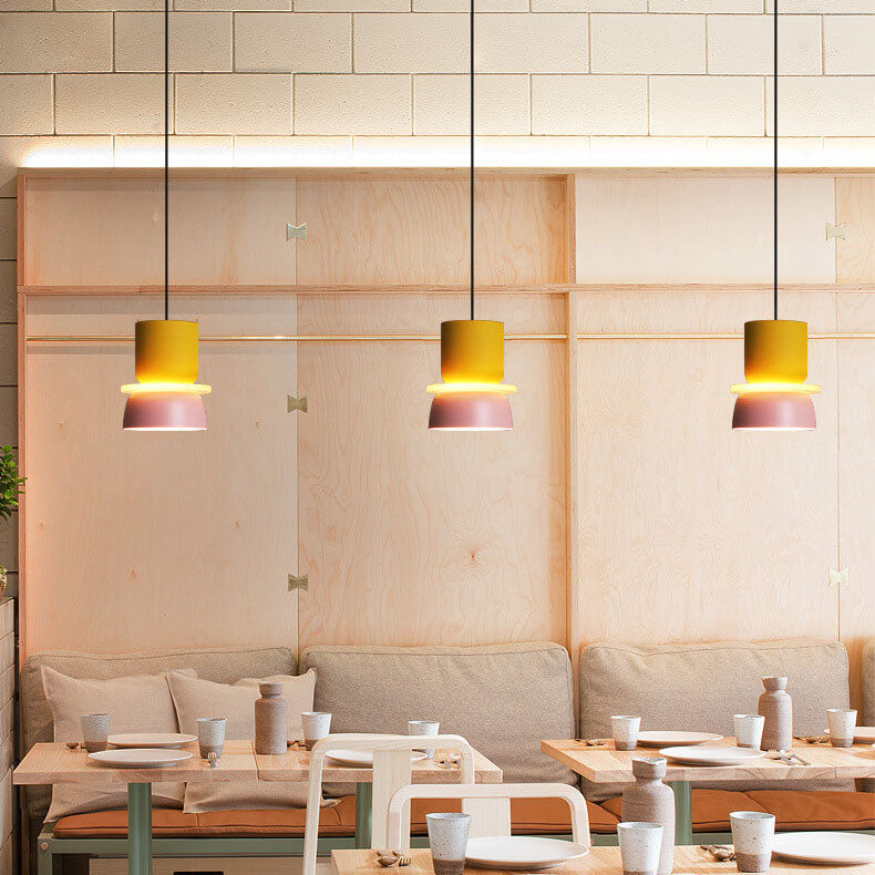 Macaron Pendant Light – Colourful Nordic Hanging Lamp