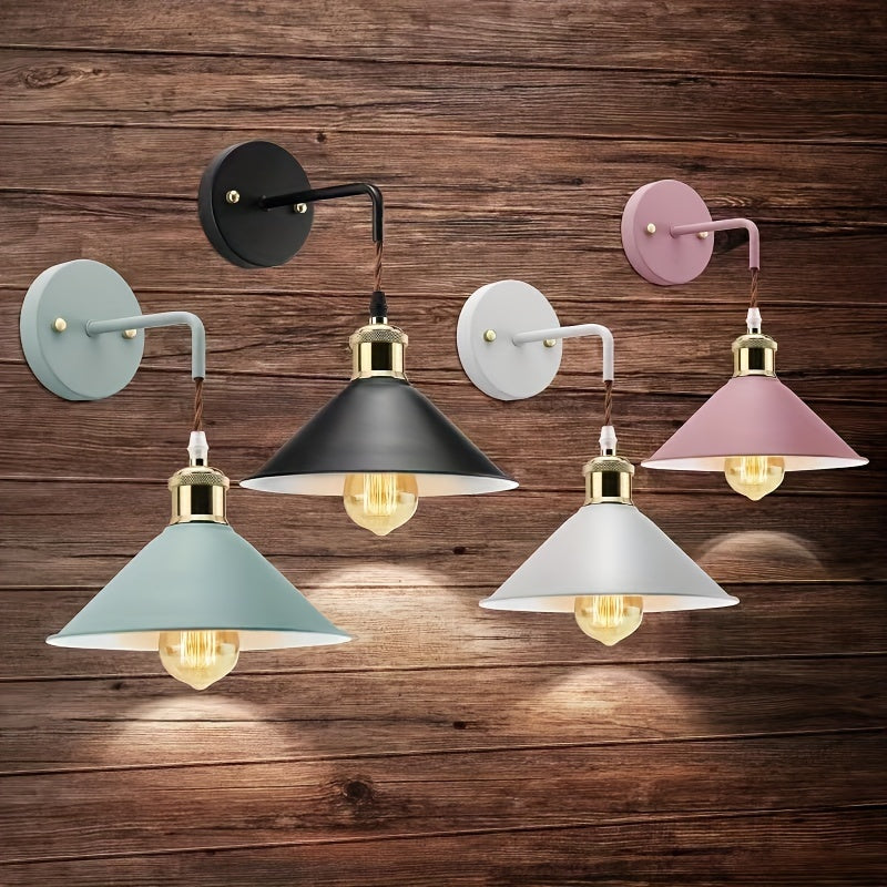 Metal Wall Sconce – Industrial Oil-Rubbed Fixture