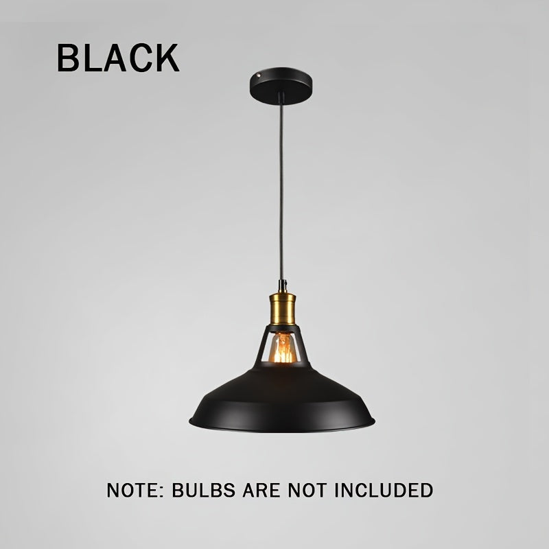 Metal Pendant Light – Industrial Retro Loft Hanging Lamp
