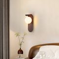 Wooden Wall Lamp – Scandinavian LED Minimalist Sconce