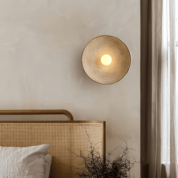 Wood Wall Sconce – Handcrafted Rustic LED Light