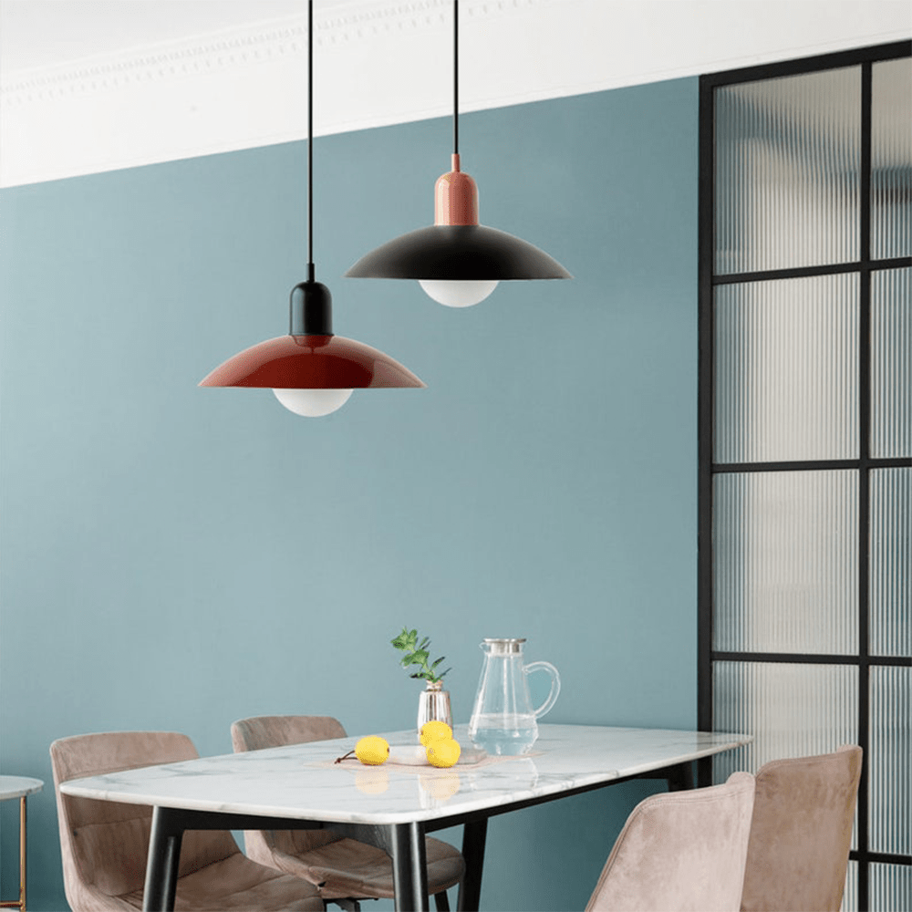 Macaron Pendant Light – Colourful Bauhaus Ceiling Lamp