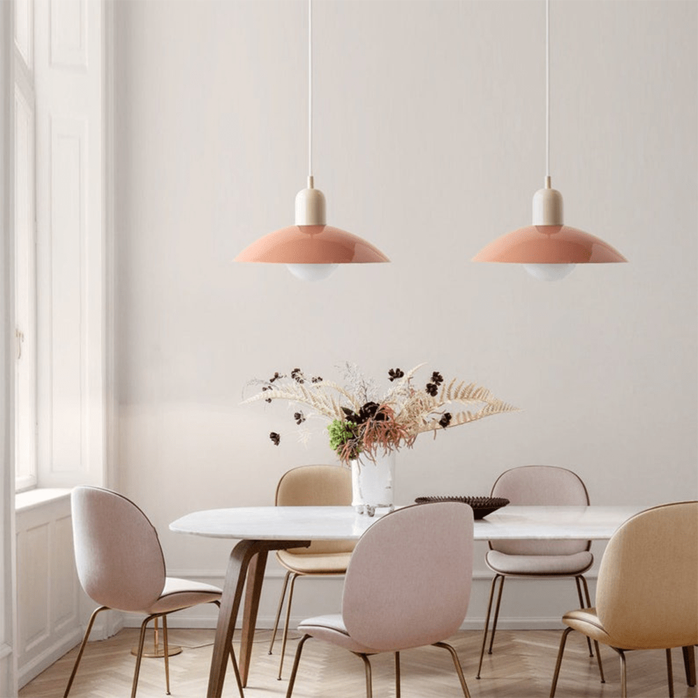 Macaron Pendant Light – Colourful Bauhaus Ceiling Lamp