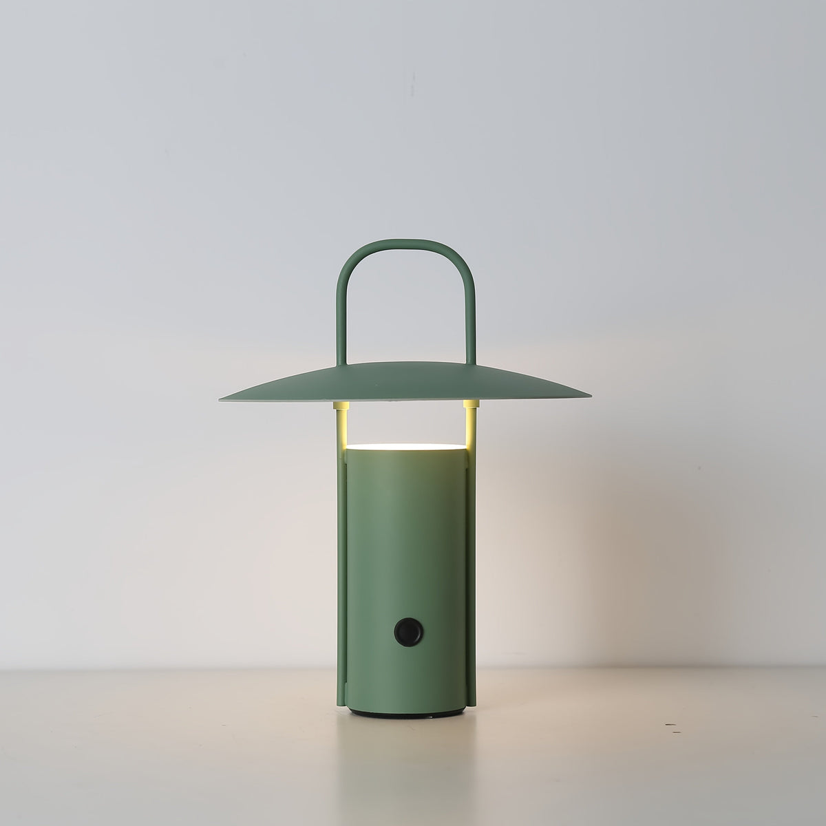 Touch Table Lamp – USB Rechargeable Metal Light