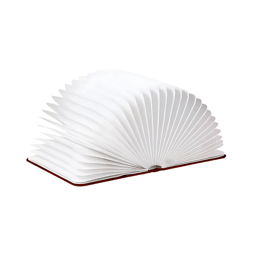 Book Table Lamp – 360° Foldable Rechargeable Light