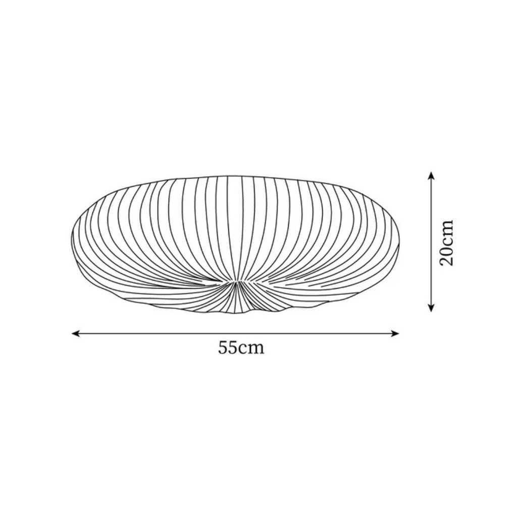 LED Ceiling Light – Modern Round Flush Mount