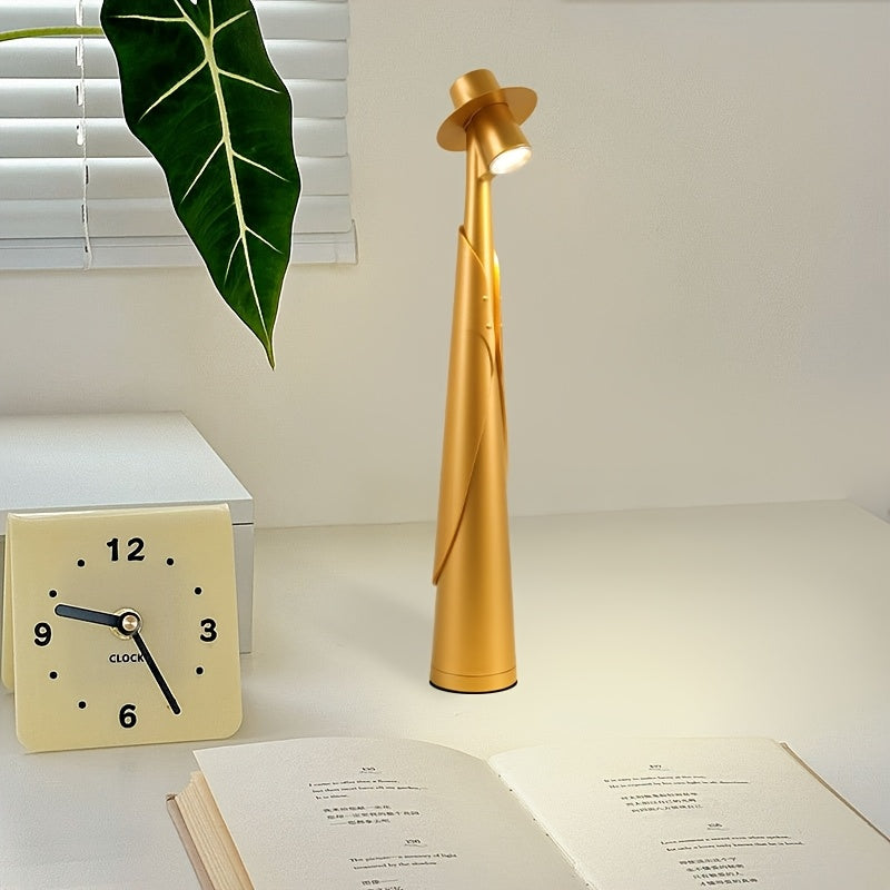 Hat Desk Lamp – Rechargeable Touch LED Light