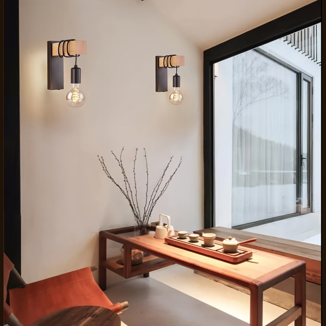 Industrial Wall Sconce – E27 Metal Finish