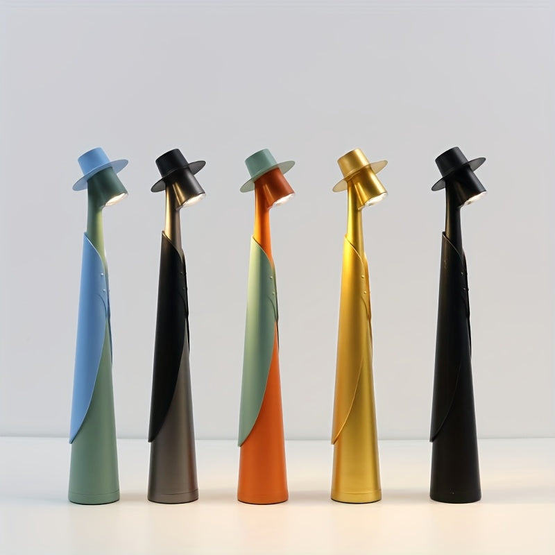 Hat Desk Lamp – Rechargeable Touch LED Light