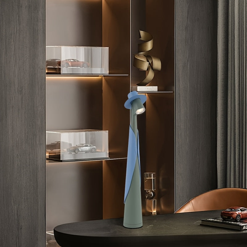 Hat Desk Lamp – Rechargeable Touch LED Light