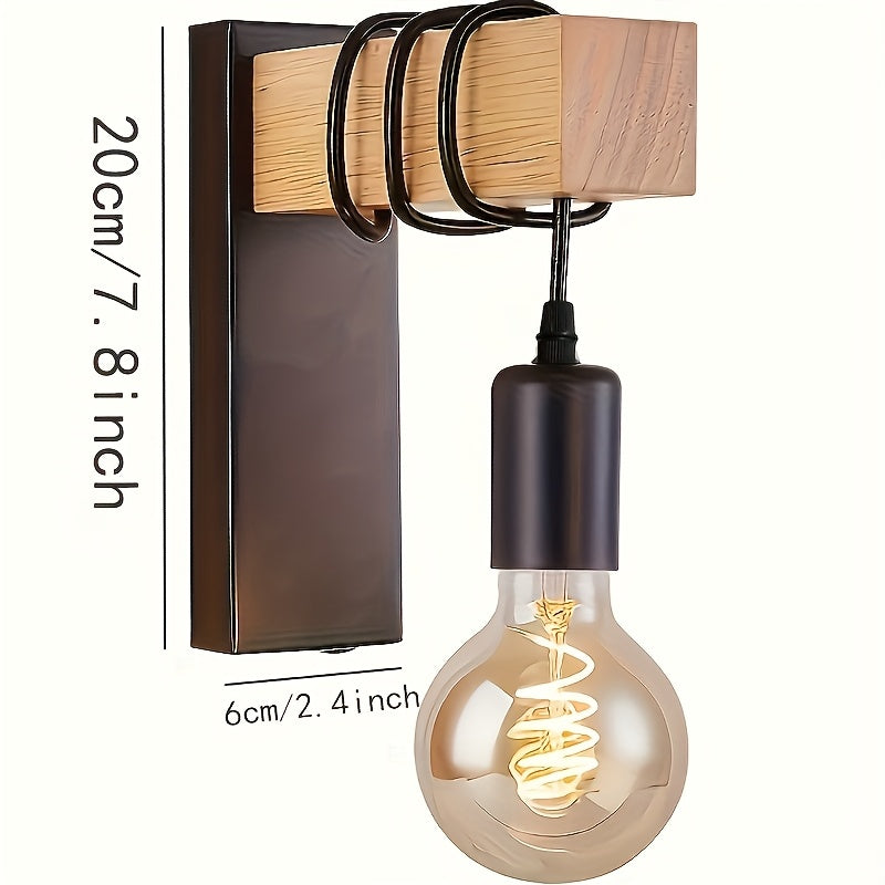 Industrial Wall Sconce – E27 Metal Finish