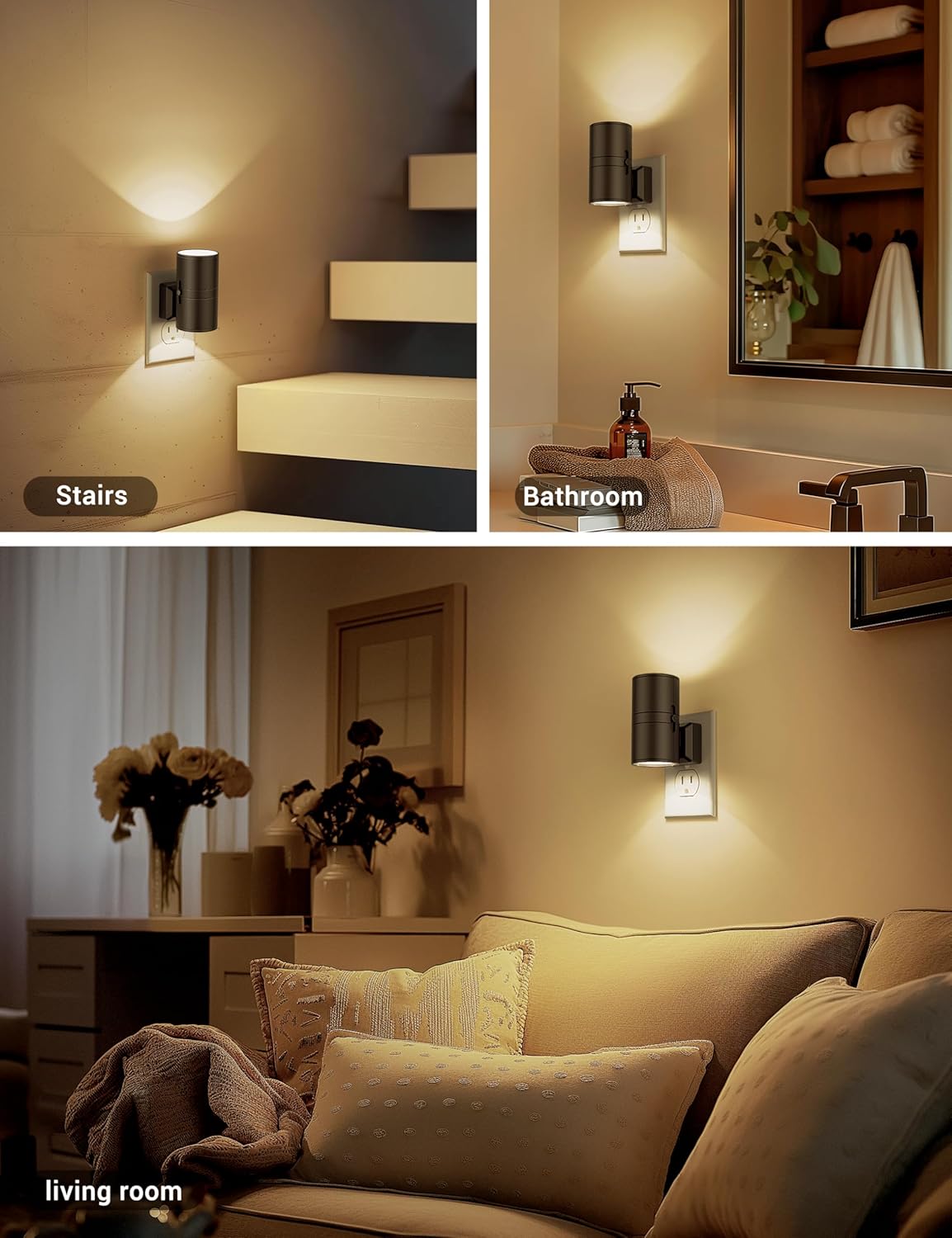 LED Night Light – Smart Dimmable Plug-In Lamp