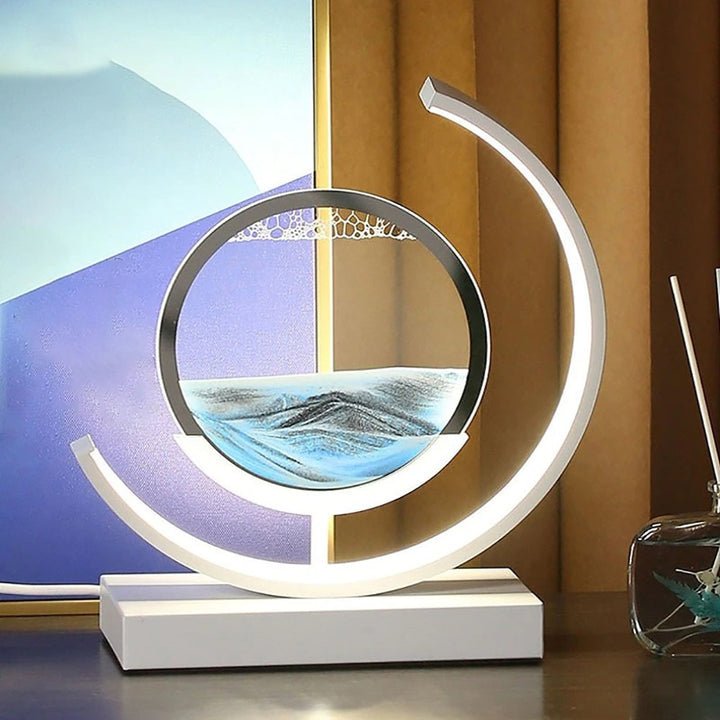 Quicksand LED Table Lamp – Moving Sand Mood Light