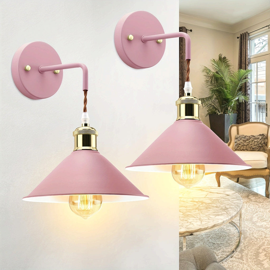 Metal Wall Sconce – Industrial Oil-Rubbed Fixture