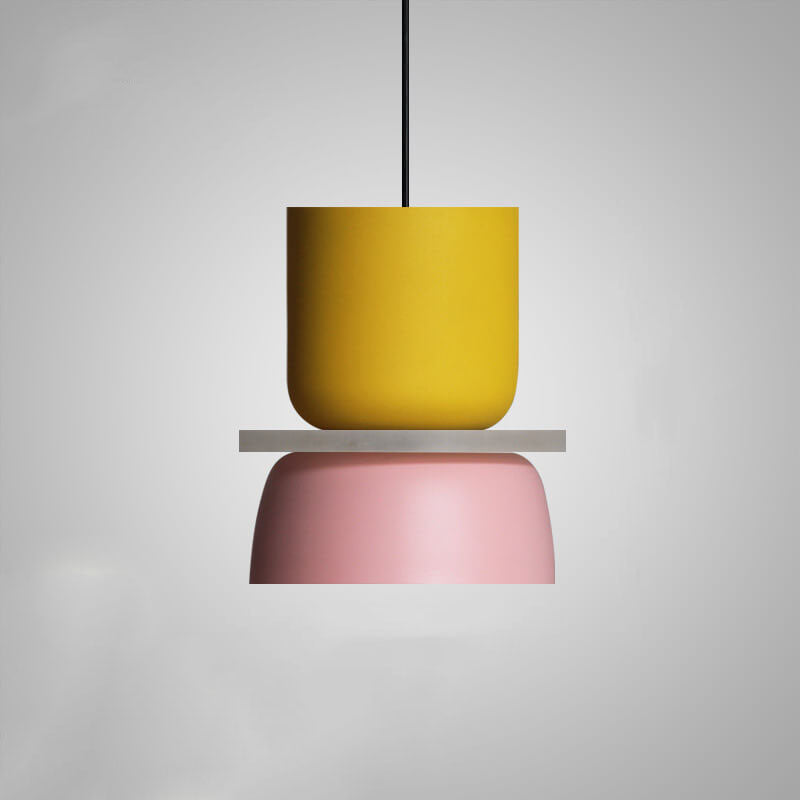 Macaron Pendant Light – Colourful Nordic Hanging Lamp