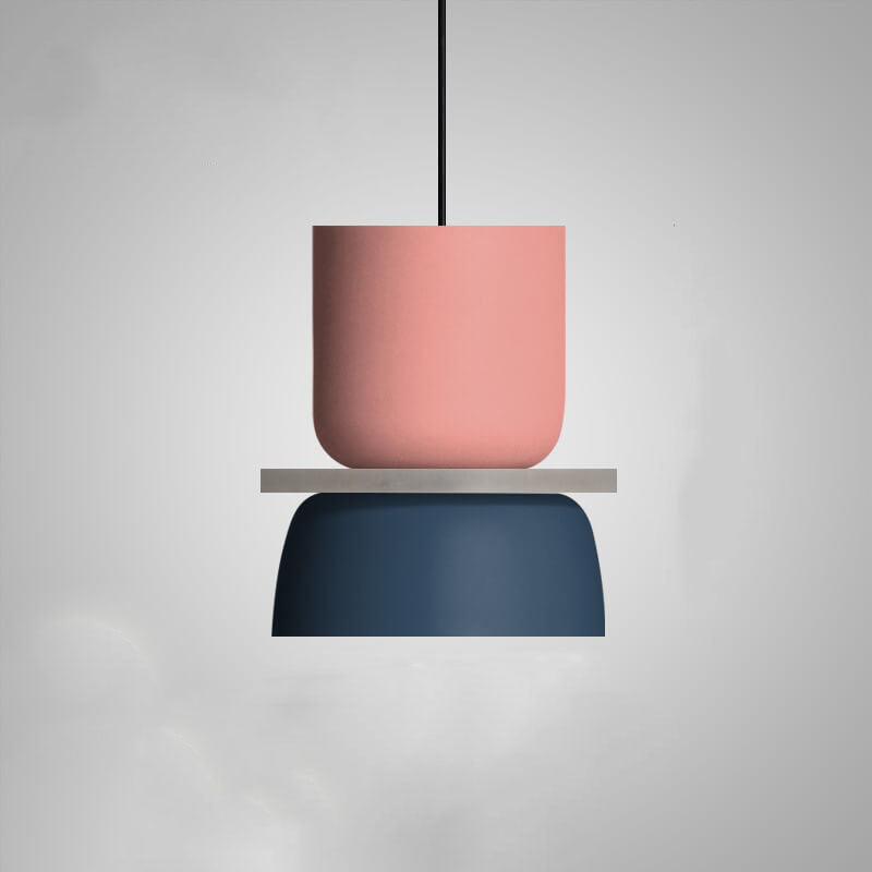 Macaron Pendant Light – Colourful Nordic Hanging Lamp